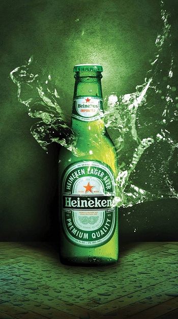 Bia Heineken chai cao