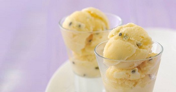 lemon mango ice cream